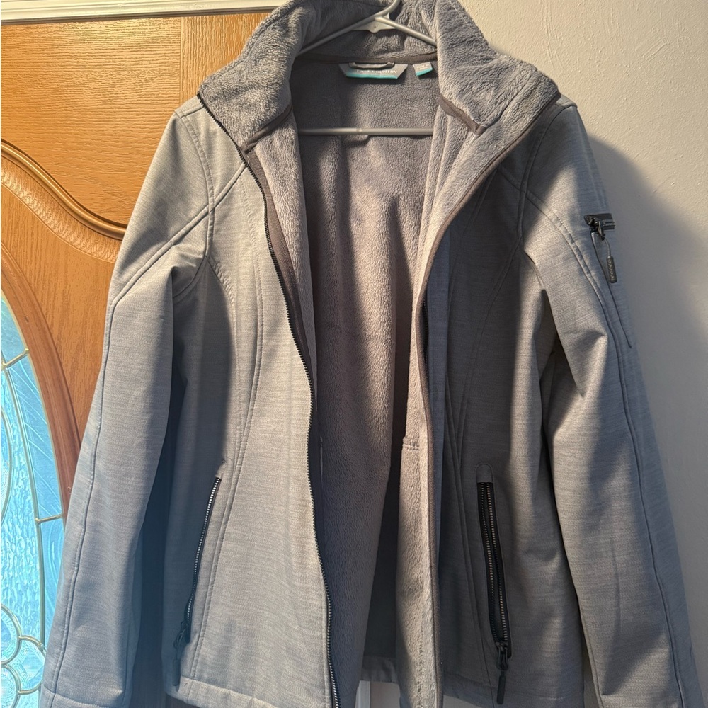 Free Country Women's Light Gray Ski Jacket